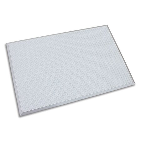 Ergomat Ergomat Infinity Deluxe Stainless 2ft x 20ft Anti-Fatigue Floor Mat IND0220-STL